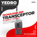 Foto de Transceptor YC-888VU – VHF/UHF | Innovación y Confiabilidad con Yedro Comunicaciones SRL