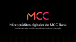 Foto de MCC Bank impulsa la sostenibilidad y la inclusión financiera con nuevos microcréditos digitales