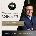 Foto de Ignacio Campoy, Global Recognition Award 2024