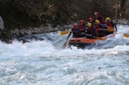 La emoción del rafting en Asturias