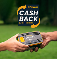 Campaña CASHBACK de STIGA: hasta 200 € de ahorro en  sus herramientas ePower