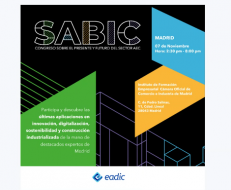 SABIC, el mayor congreso internacional de innovación y tendencias en Arquitectura, Ingeniería y Construcción llega a Mad