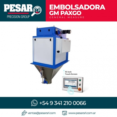 Pesar SRL: La Mejor Solución en Embolsado Automático con la GM PAXGO F103A