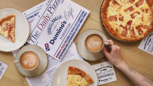 Domino’s Pizza regalará la nueva Croissantizzima y café en su nueva pop-up Domino’s Café 