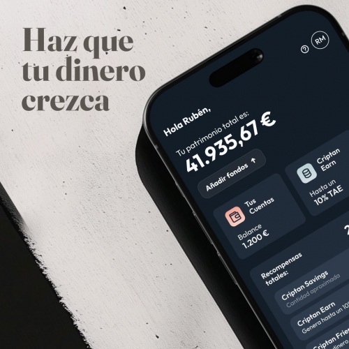 Criptan impulsa el ahorro en criptomonedas: reparte más de 500.000 euros en recompensas en un año