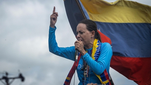 María Corina Machado calls for march for “freedom” of Venezuela one day before presidential inauguration