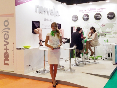 NO+VELLO REVALIDA SU LIDERAZGO EN EL SECTOR DE LA BELLEZA EN EXPOFRANQUICIA