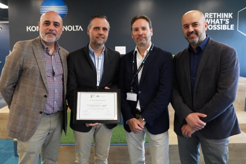 Konica Minolta celebra una década de colaboración con ITS