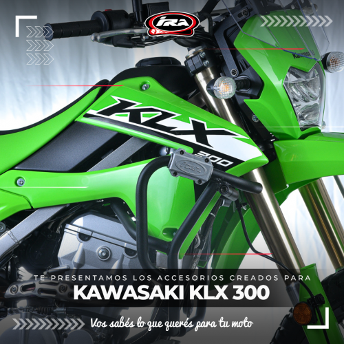 Presentamos las Nuevas Defensas Laterales para la Kawasaki KLX 300