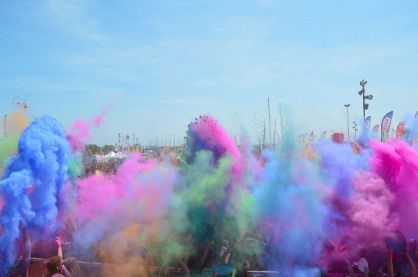 La Holi Run llenará de color a docenas de miles de personas en  Madrid