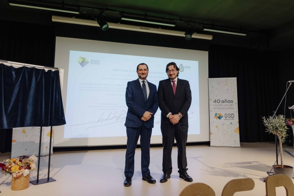 GSD y CEF.- UDIMA crean la Cátedra sobre Innovación y Tradición en el Desarrollo del Aprendizaje