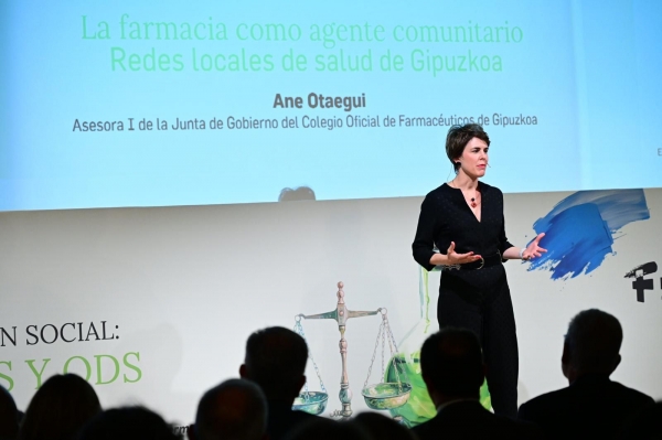 "La farmacia como agente comunitario: redes locales de salud de Gipuzkoa", proyecto ganador en los premios de 