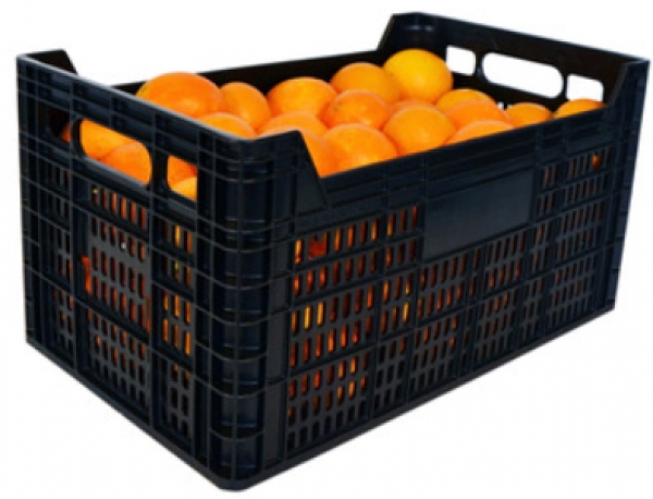 Caja rejillada agrícola para el transporte y almacenamiento de manzanas, peras, melocotones, naranjas…