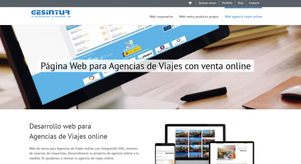 Web Agencia Viajes Online: Impulsa Tu Negocio con Gesintur