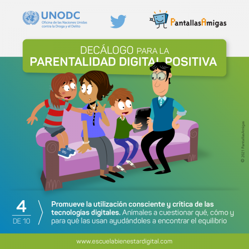 Decálogo Para La Parentalidad Digital Positiva, Pautas Educativas Para ...