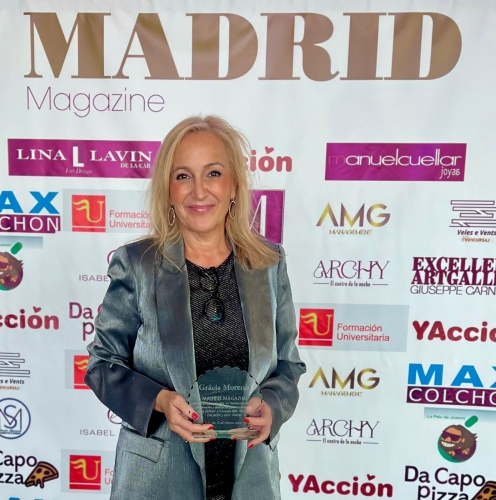 La Doctora Gracia Moreno reconocida en los XIII Premios Madrid Magazine