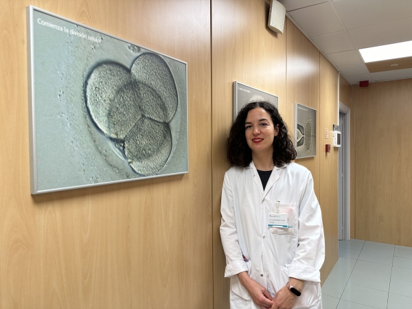 Dra. Estefanía Rodríguez, ginecóloga y jefa de la Unidad de Reproducción Asistida del Hospital Quirónsalud Donostia y Po