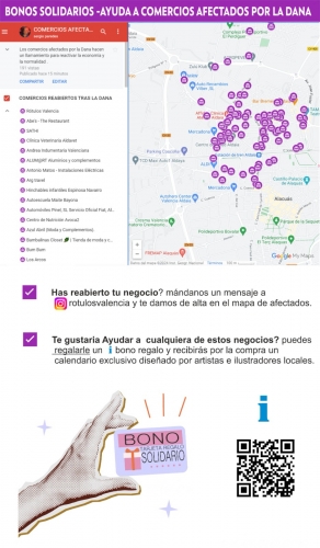 Ayuda comercios Afectados por la Dana 