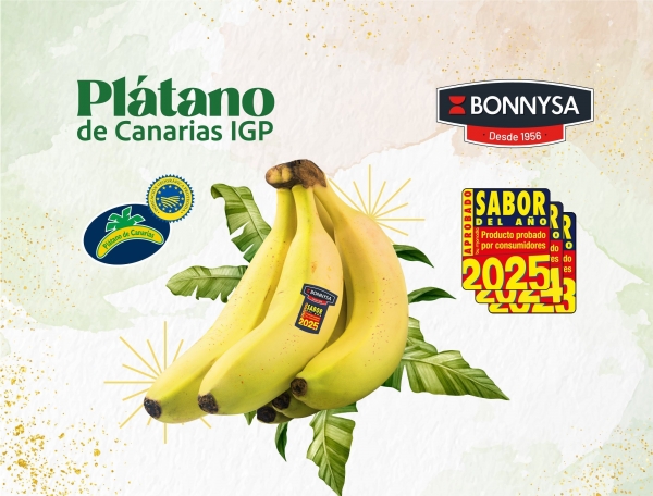 Plátano Bonnysa obtiene reconocimiento en Sabor del Año 2025