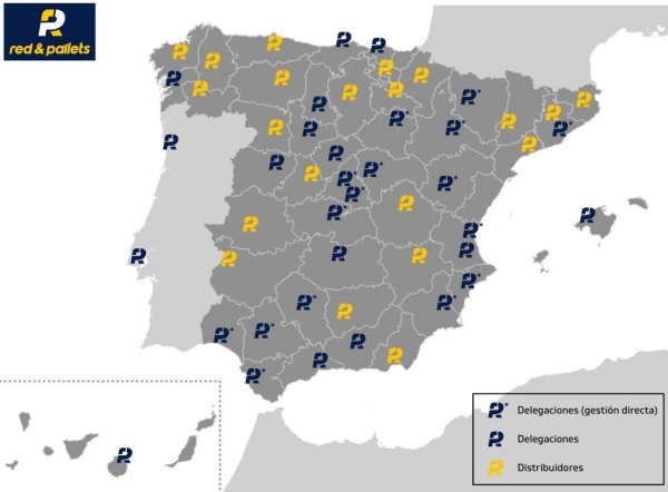 Red &amp; Pallets abre delegaciones propias para mejorar la calidad del transporte de paletería de 16 provincias 