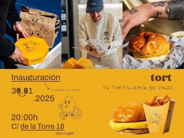 Tort desembarca en Sant Cugat con una apertura explosiva: esta franquicia de tortillas está cambiando el negocio de la h