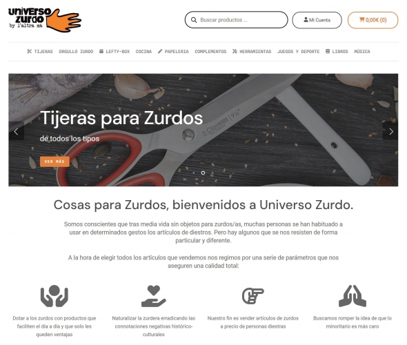 Universo Zurdo lanza su nueva página web universozurdo.com